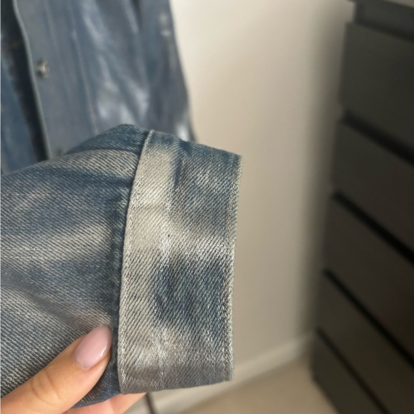Gap Metallic Denim Jean Jacket - Picture 5 of 6